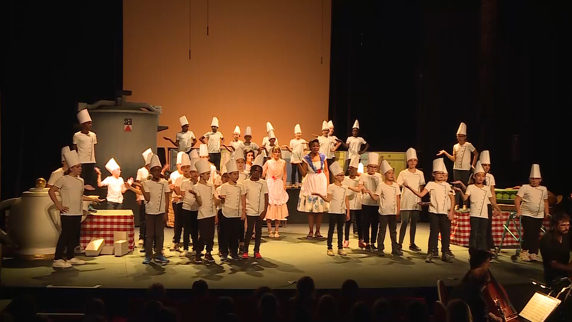 La cuisine de Josquin et Léonie